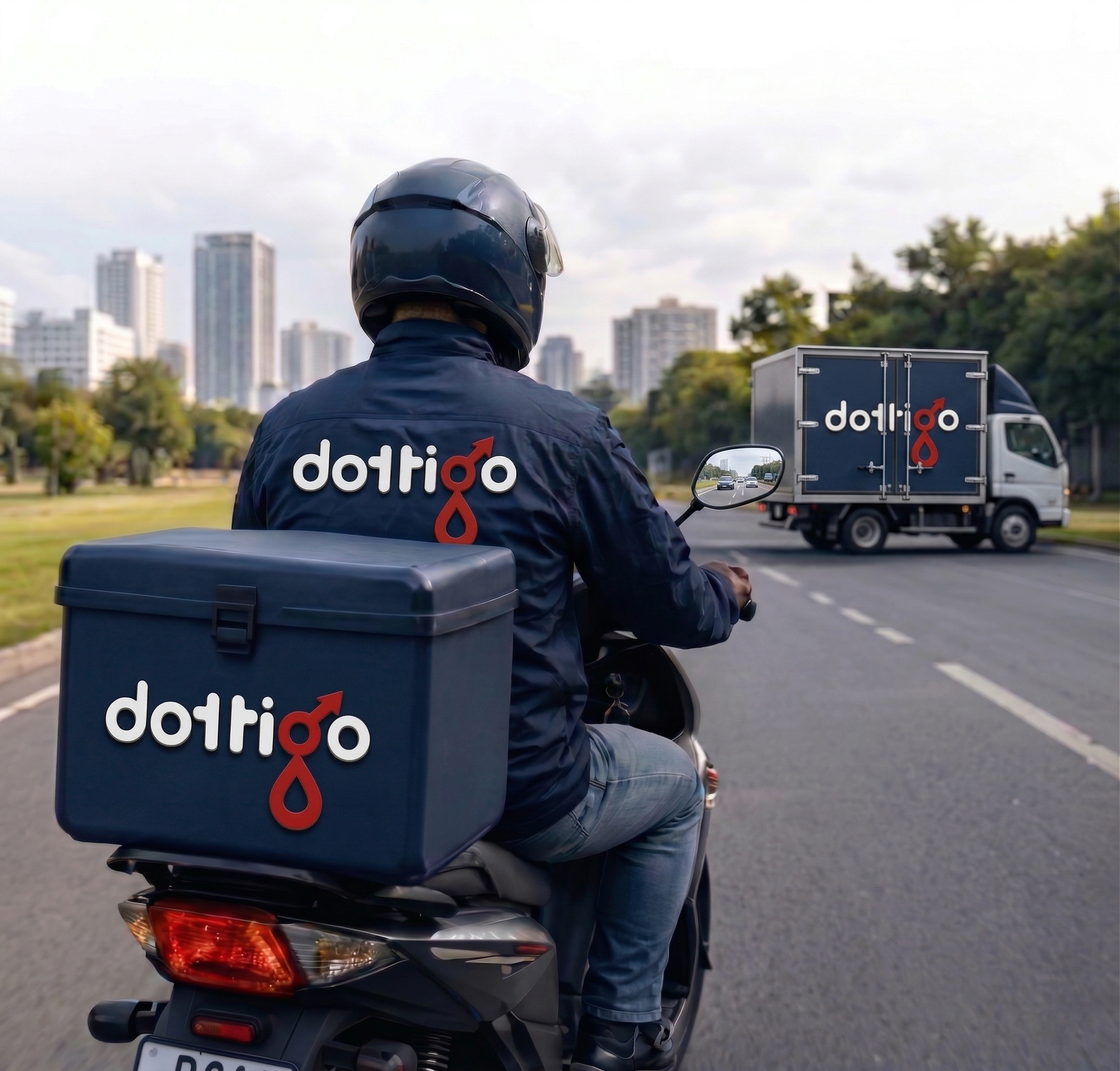 Dottigo delivery rider
